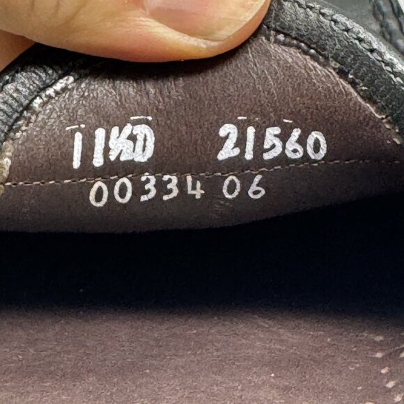 Allen Edmonds Mens Ventura Hwy Loafer Black Leather Moc Driving Shoes Size 11.5D